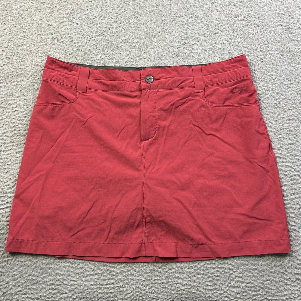 Outdoor Research Women's Red Ferrosi Active Hiking Tennis Outdoor Skort Size 10